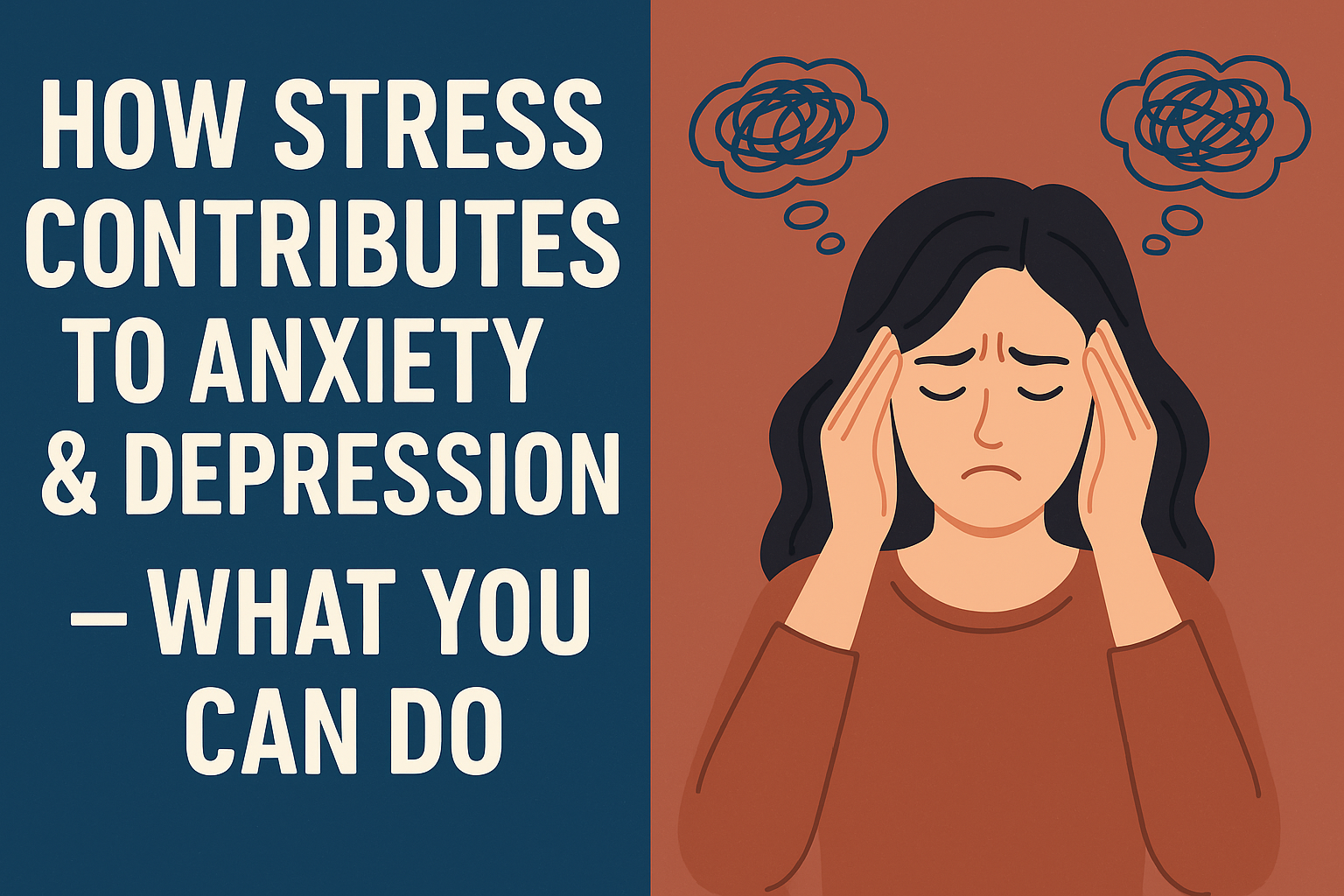 How Stress Contributes to Anxiety Depression